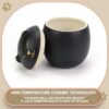 Cat Urn Dog Urn Sized 3.2x2.9 and 4.9x4.25. A Smiley-Cat Pet Urn with a Memoria Card.Cat Urns for Ashes for Your Pet (12 cu/in, Green) - Image 6
