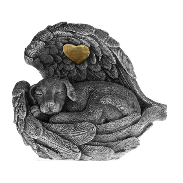 Dog Urn Pet Memorial Gift - Garden Stone Urn for Dog Ashes - Pet Loss Gifts