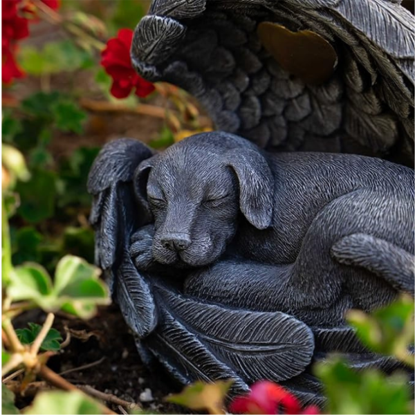 Dog Urn Pet Memorial Gift - Garden Stone Urn for Dog Ashes - Pet Loss Gifts - Image 5